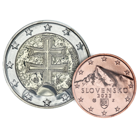 Súbor mincí SR 2023 BU - 30.výročie vzniku samostatného Slovenska - mince 2023