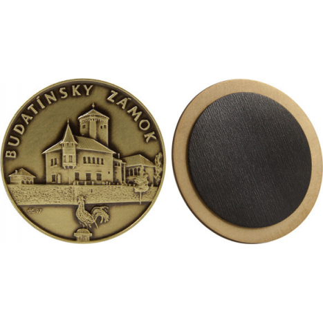 Magnetic medal - BP "Castle of Budatín"