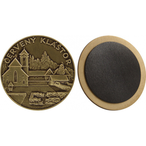 Magnetic medal - BP "Monastery Červený kláštor"