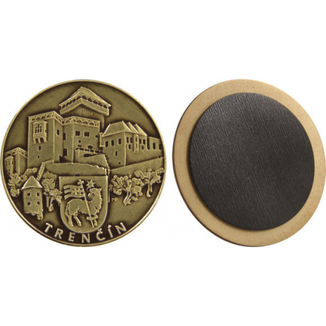 Magnetic medal - BP "The Castle of Trenčín"
