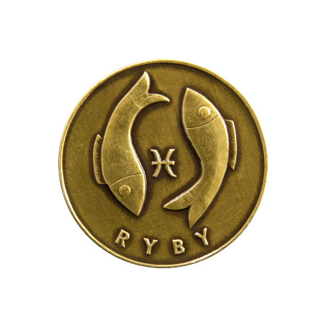 Žetón BP znamenie zverokruhu - RYBY