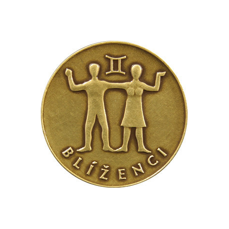 Žetón BP znamenie zverokruhu - BLÍŽENCI