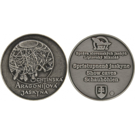 Žetón SP "Ochtinská aragonitová jaskyňa"