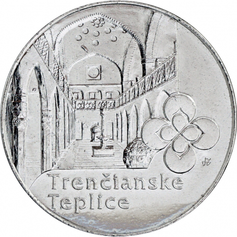 Token nickel-plated "Slovak thermal baths - Trenčianske Teplice"