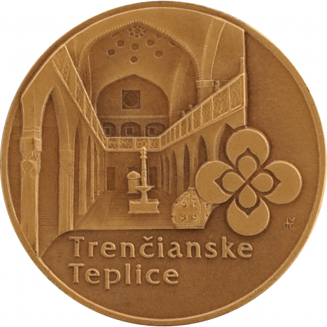 Medaila BP "Slovenské kúpele - Trenčianske Teplice"