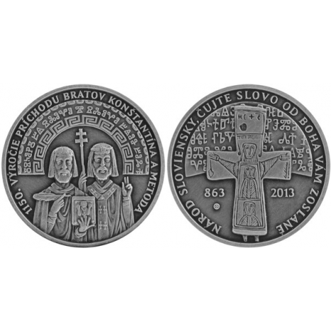 Token SP Advent of the Mission of Constantine and Methodius-1150th anv