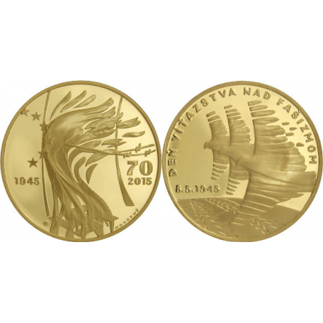 Medal brass "The Day of Victory over Fascism - the 70th anniversary"