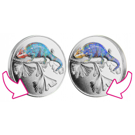 Medaila NF "Chameleón" + mincovňa