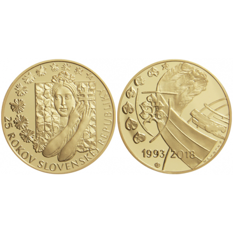 Medaila MS AV "25. výročie Slovenskej republiky" 