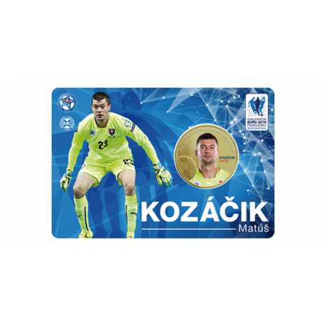 Collector card "MATÚŠ KOZÁČIK"
