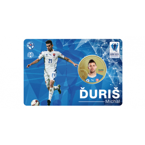 Collector card "MICHAL ĎURIŠ"