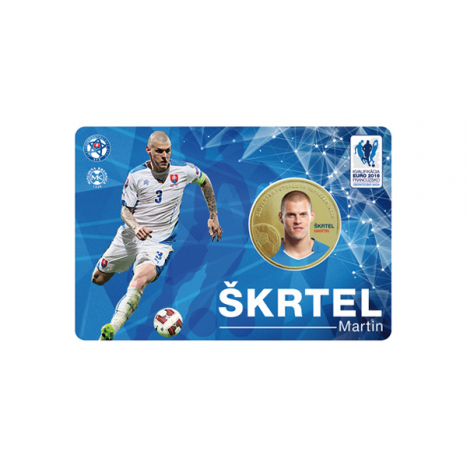 Collector card "MARTIN ŠKRTEL"