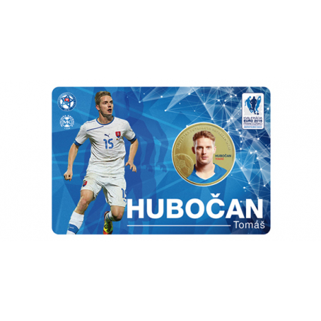 Collector card "TOMÁŠ HUBOČAN"