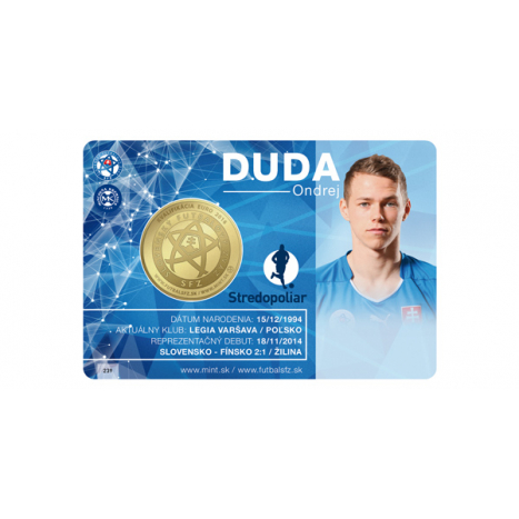 Collector card "ONDREJ DUDA"