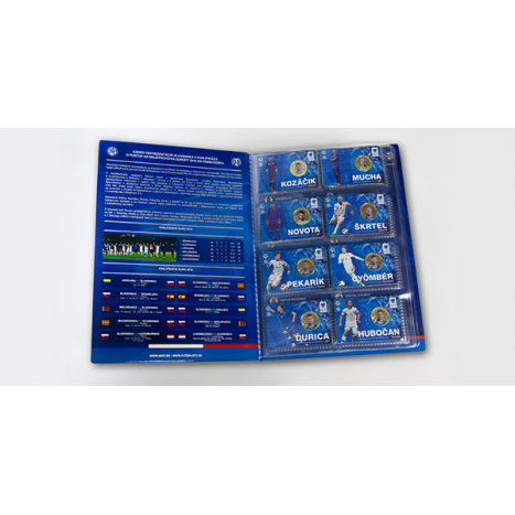 Album and all 29 cards - Euro 2016 football championship