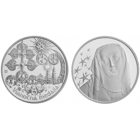 Strieborná medaila - Vianočná medaila 2018