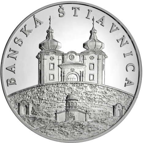 Silver medal " Zdar Boh - Banská Štiavnica"