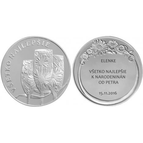 Medal silver "Anniversary"