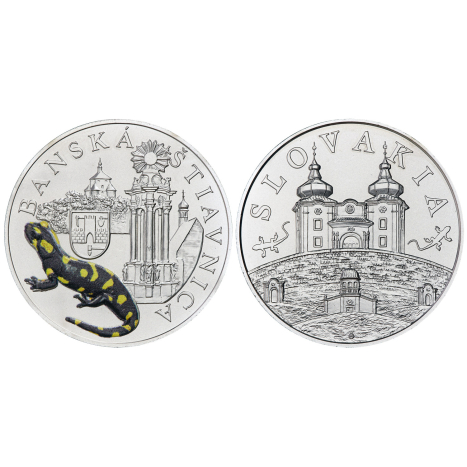Medaila NF Banská Štiavnica - Salamandra