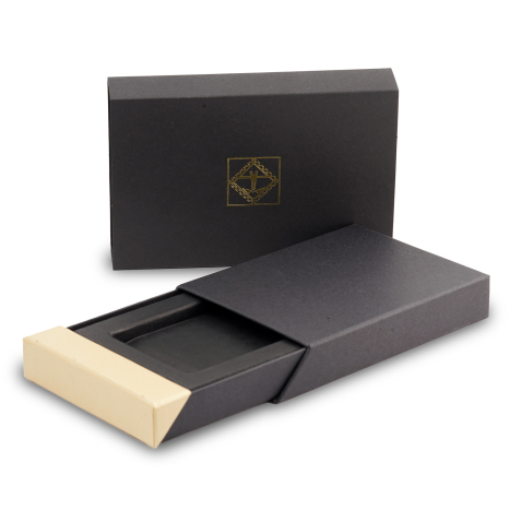 Box PISA na jednu zlatú tehličku v blistri