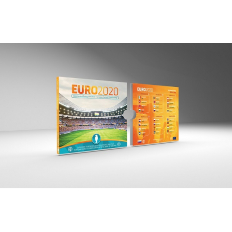 Súbor mincí SR 2021 Majstrovstvá Európy vo futbale 2020
