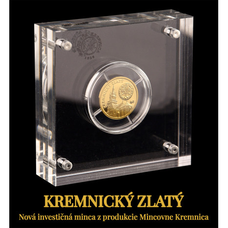 Minca zlatá (25 Dollars) - Kremnický zlatý