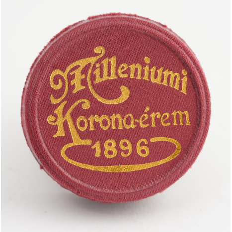Medaila AG - Miléniová koruna 1896/2025