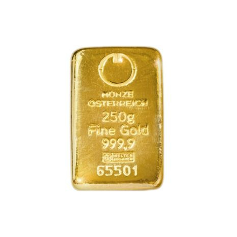 Investičné zlato - zlatá tehlička 250 g