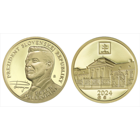 Zlatá medaila - Prezident SR - Peter Pellegrini