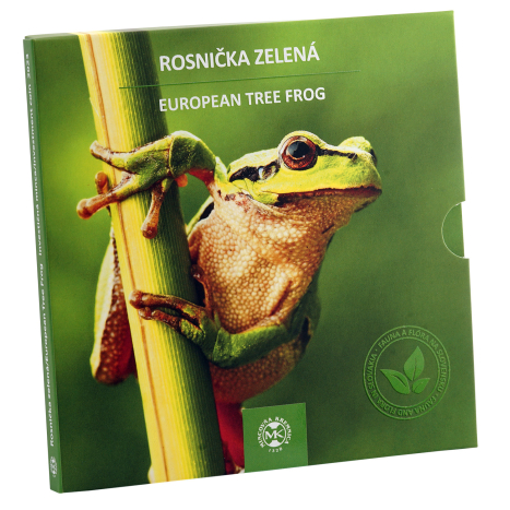 Minca zlatá 250 Dollars - Rosnička zelená - Fauna a flóra na Slovensku
