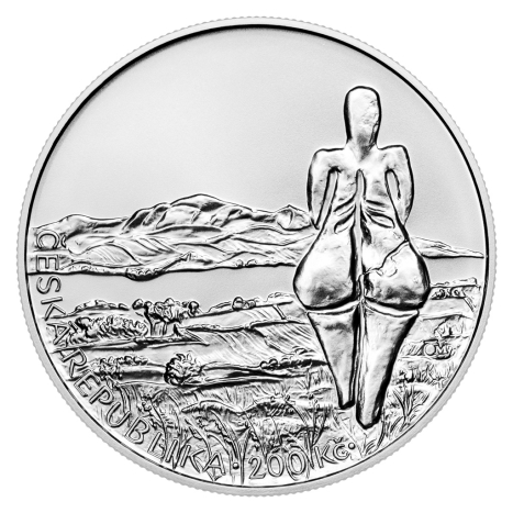 Strieborná minca 200 Kč (2025) - Věstonická Venuša