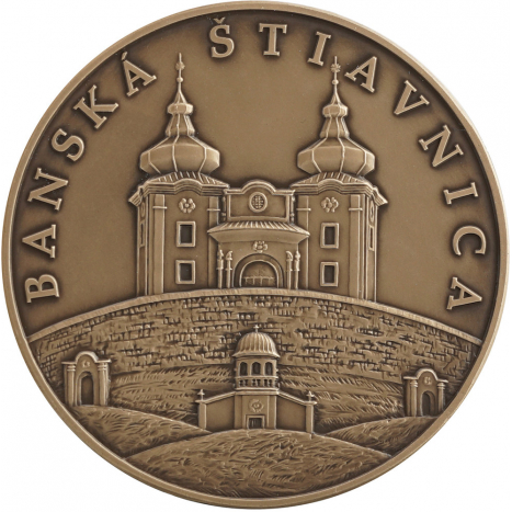 Medal BP "Zdar Boh -  Banská Štiavnica"