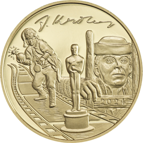 Zlatá medaila - Jozef Kroner - 100. výročie narodenia