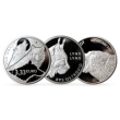 Fauna a flóra na Slovensku 2025 - 3x 3,33 Eur Ag mince