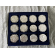 Strieborne mince 10€, 20€ a mince 5€ 