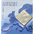 Strieborná PROOF korunová minca 1000 Sk