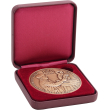 Bronzová medaila - 100.výročie začatia razby prvej československej jednokorunovej mince - obal