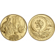 Medaila Au 100.výročie začatia razby československých mincí