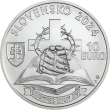 Strieborná minca 10€ (2024) BU - Ján Chryzostom Korec- 100.výročie narodenia