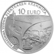 Silver coin 10 €/2021 PROOF 100th anniversary of the underground hydroelectric power plant in Kremnica