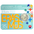 Zberateľská karta 2€/2022 - Erasmus program - 35.výročie