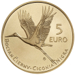 Minca 5€ (2023) - Bocian čierny