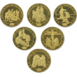 Medal Set - Way of the Cross (goldplated)