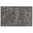 Set of four plaques "Artworks of world famous artists II."