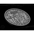 Strieborná minca 2 Dollars Bitka pri Termopylách z edície Bitky v dejinách sveta, averz vojaci