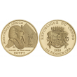 Zlatá minca 100 Francs CFA - Egypt - Rituálne masky regiónov sveta averz reverz