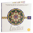 Zlatá minca - 100 Francs CFA - India - Rituálne masky regiónov sveta III.