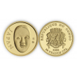 Gold coin 50 Francs CFA Ritual masks of the world regions - Japan