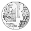 Strieborná minca 200 Kč (2025) proof - Kronikár Kosmas