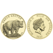 Zlata minca 250 Dollars - Medveď hnedý - Fauna a flóra na Slovensku